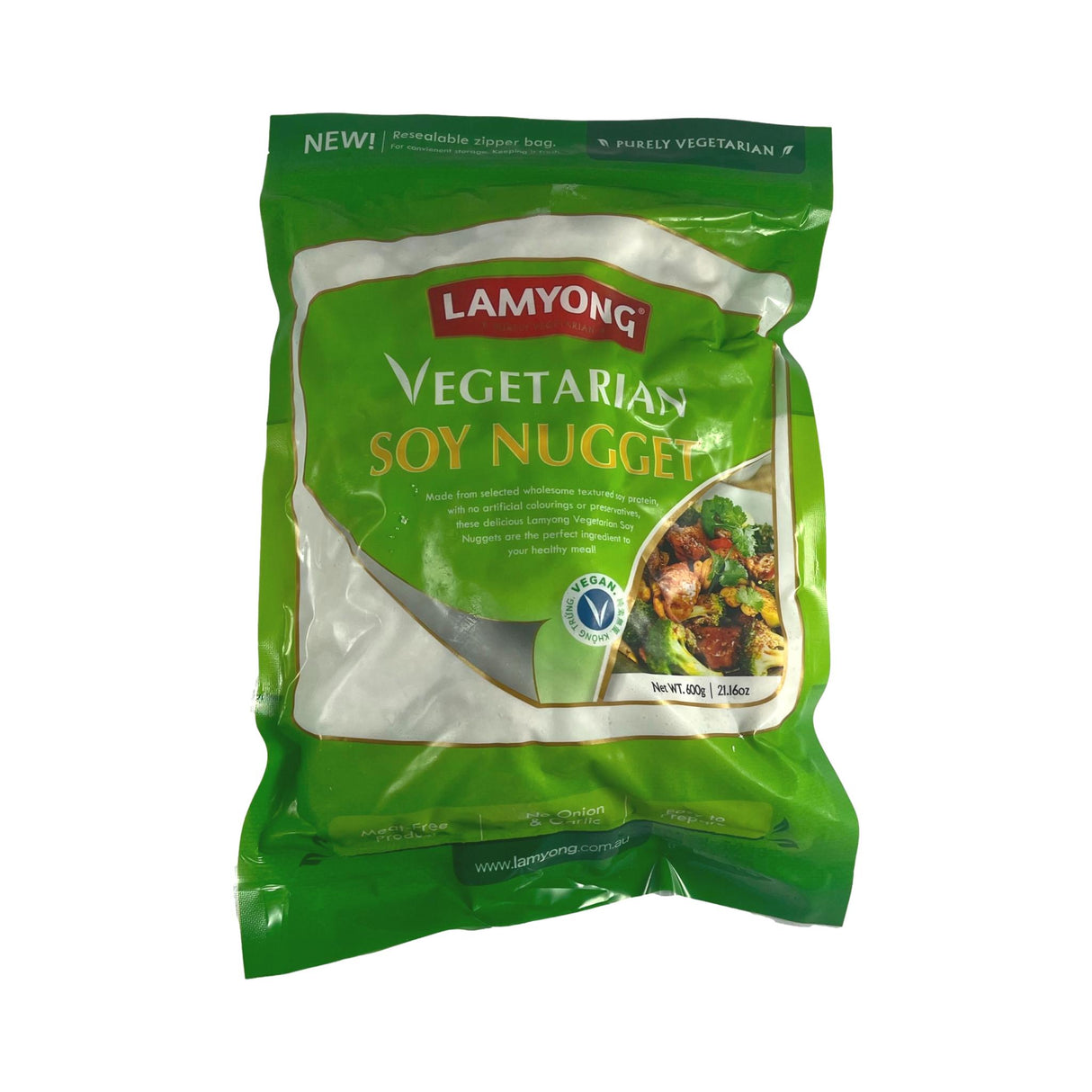 Lamyong Vegetarian Soy Nugget 600g