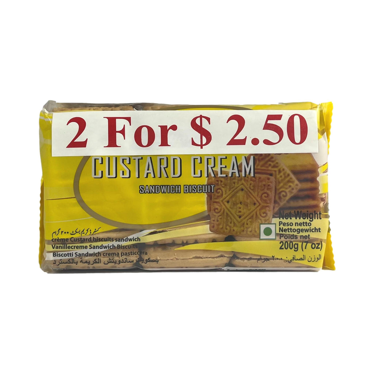 Maliban Custard Cream 2x200g