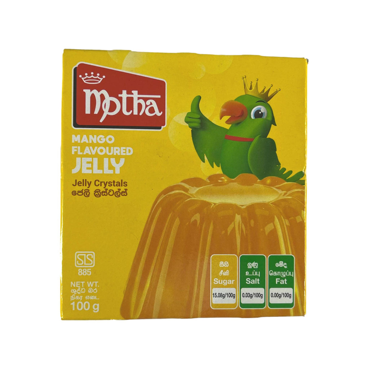 Motha Mango Flavoured Jelly 100g