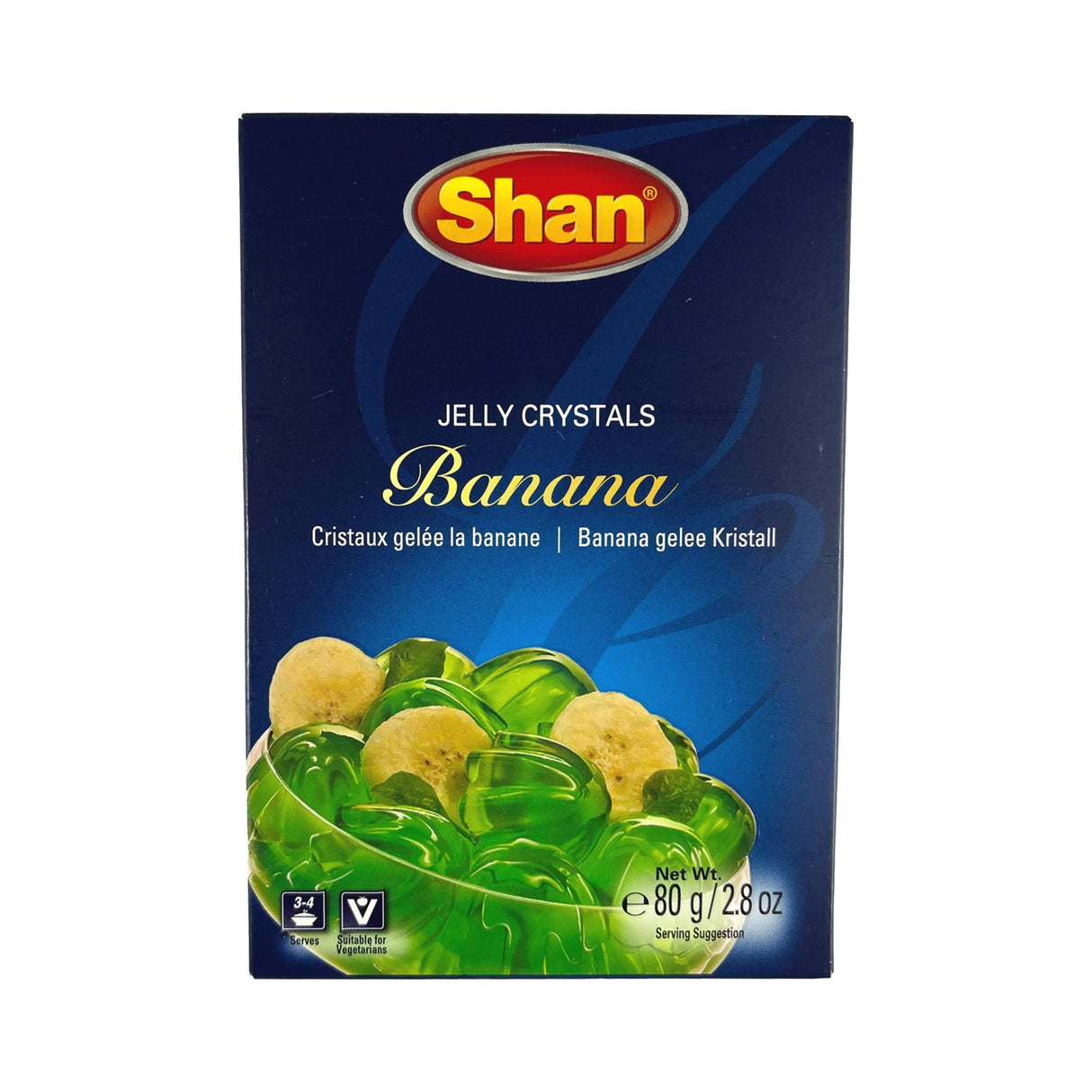 Shan Jelly Crystals Banana 80g