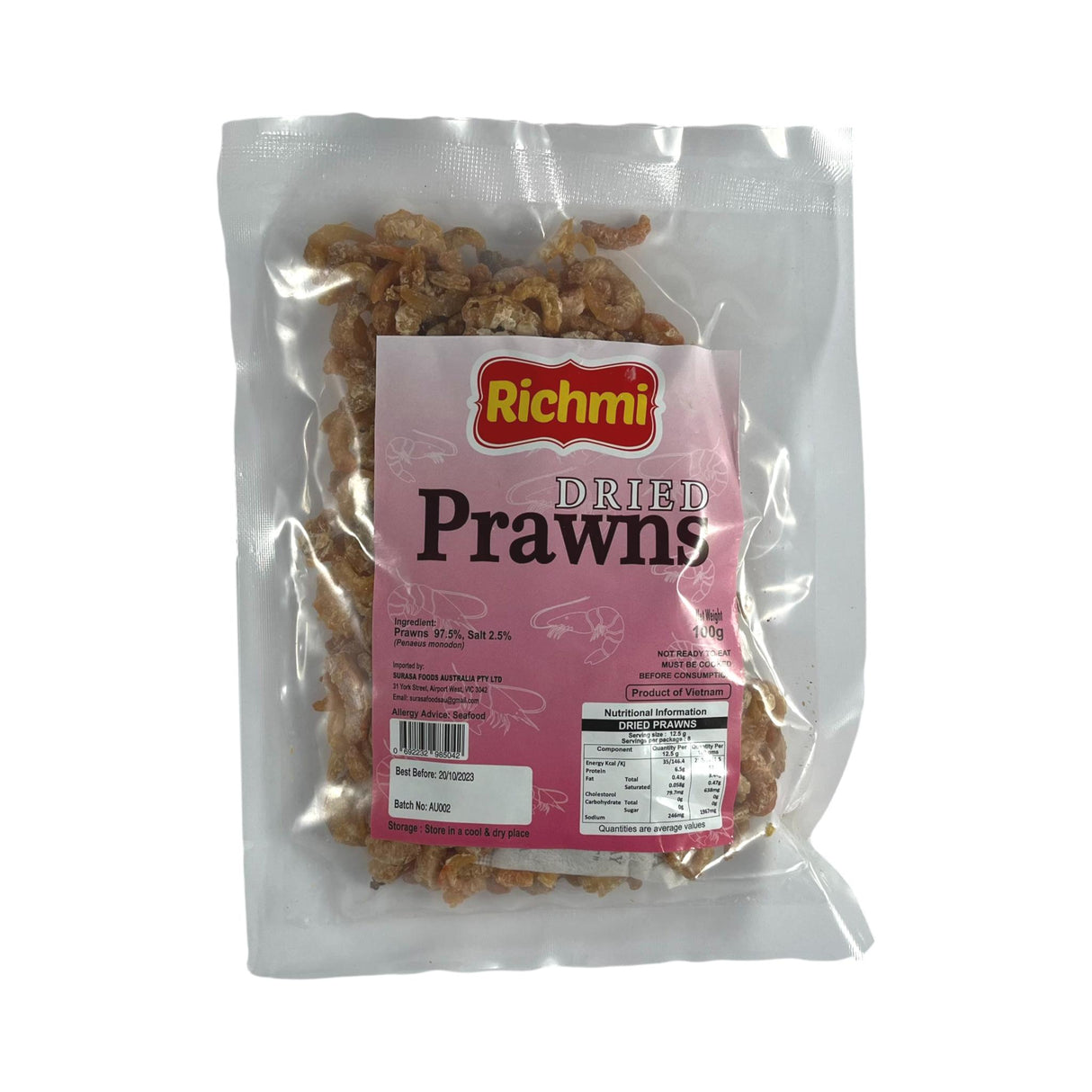 Richmi Dry Prawns 100g