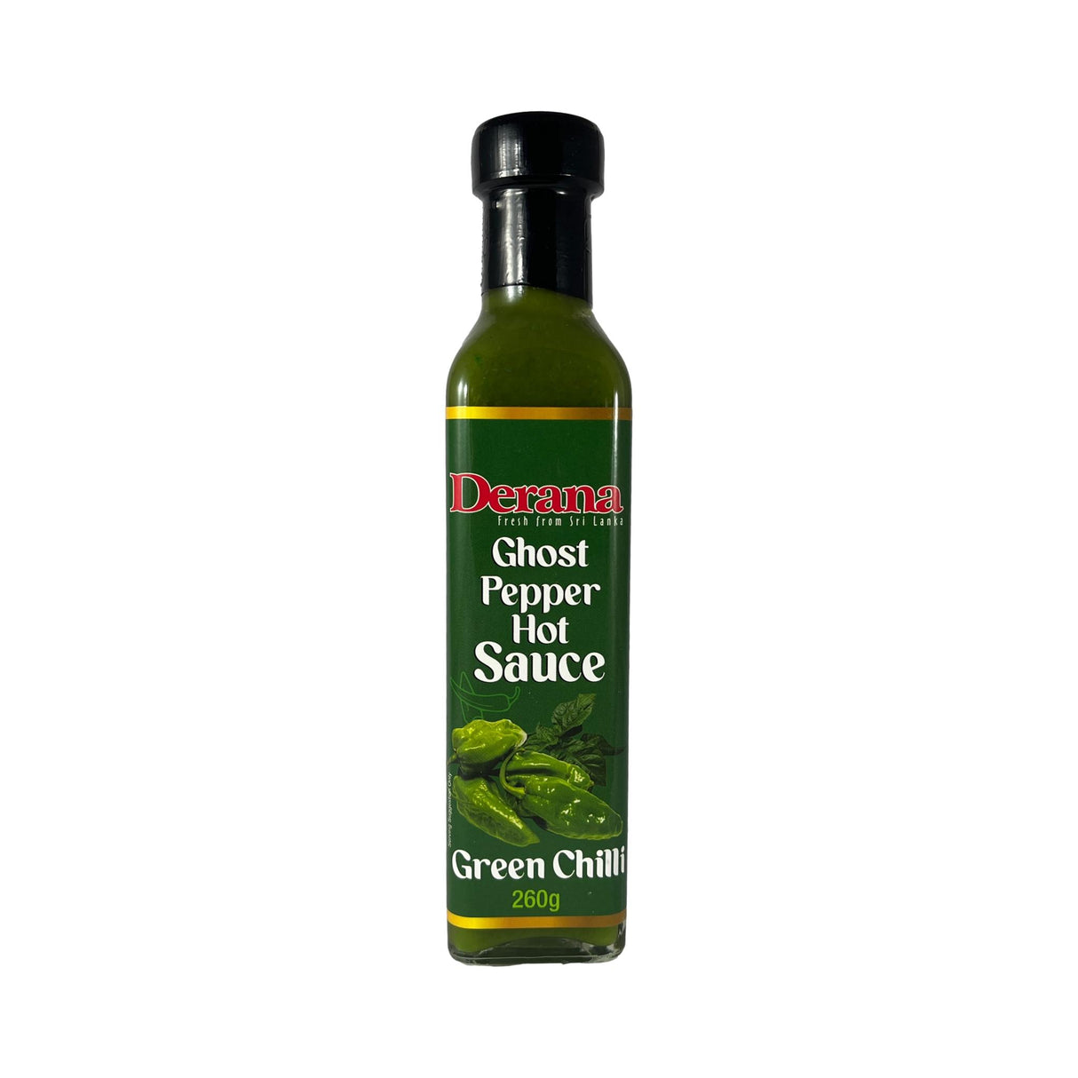 Derana Ghost Pepper Hot Sauce Green Chilli 260g