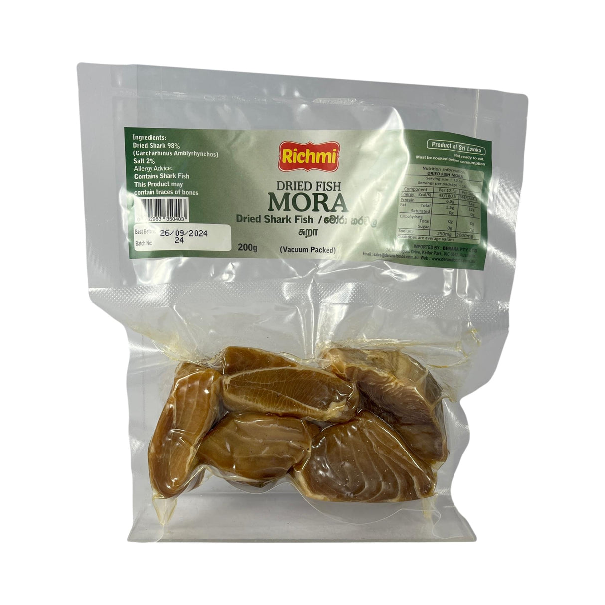 Richmi Mora Dried Fish 200g