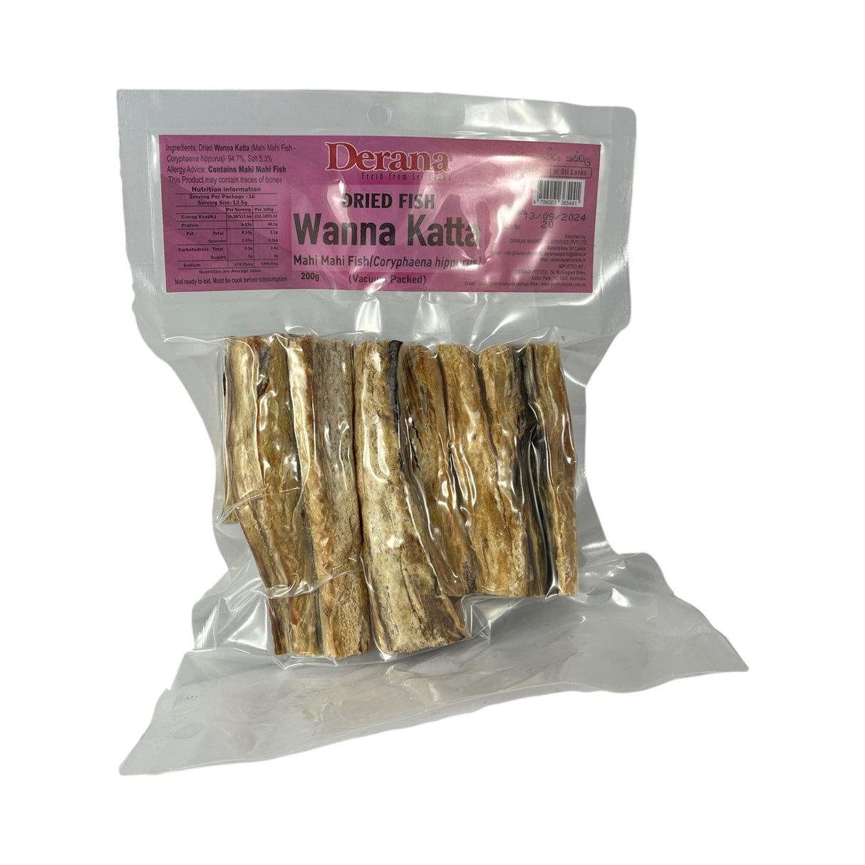 Derana Wanna Katta Dry Fish 200g (vac)