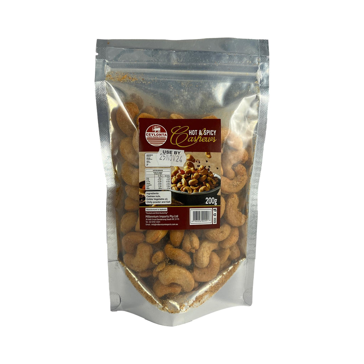 Ceylonta Hot & Spicy Cashew 200g