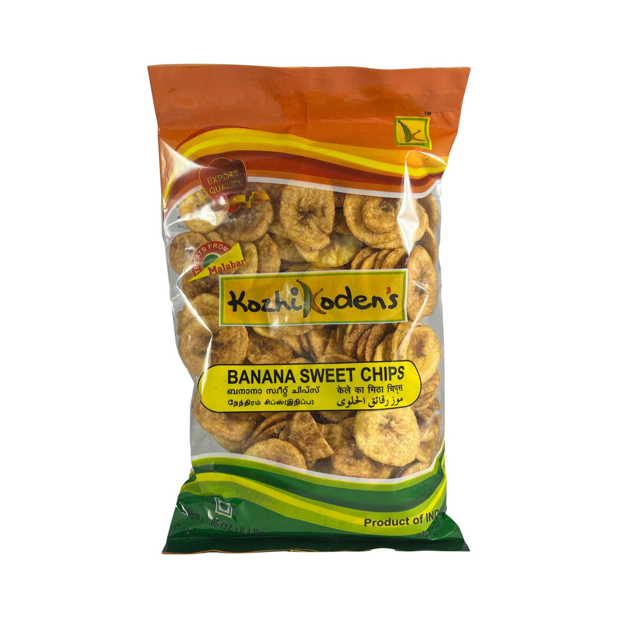 Kozhi Kodens Sweet Banana Chips 200g