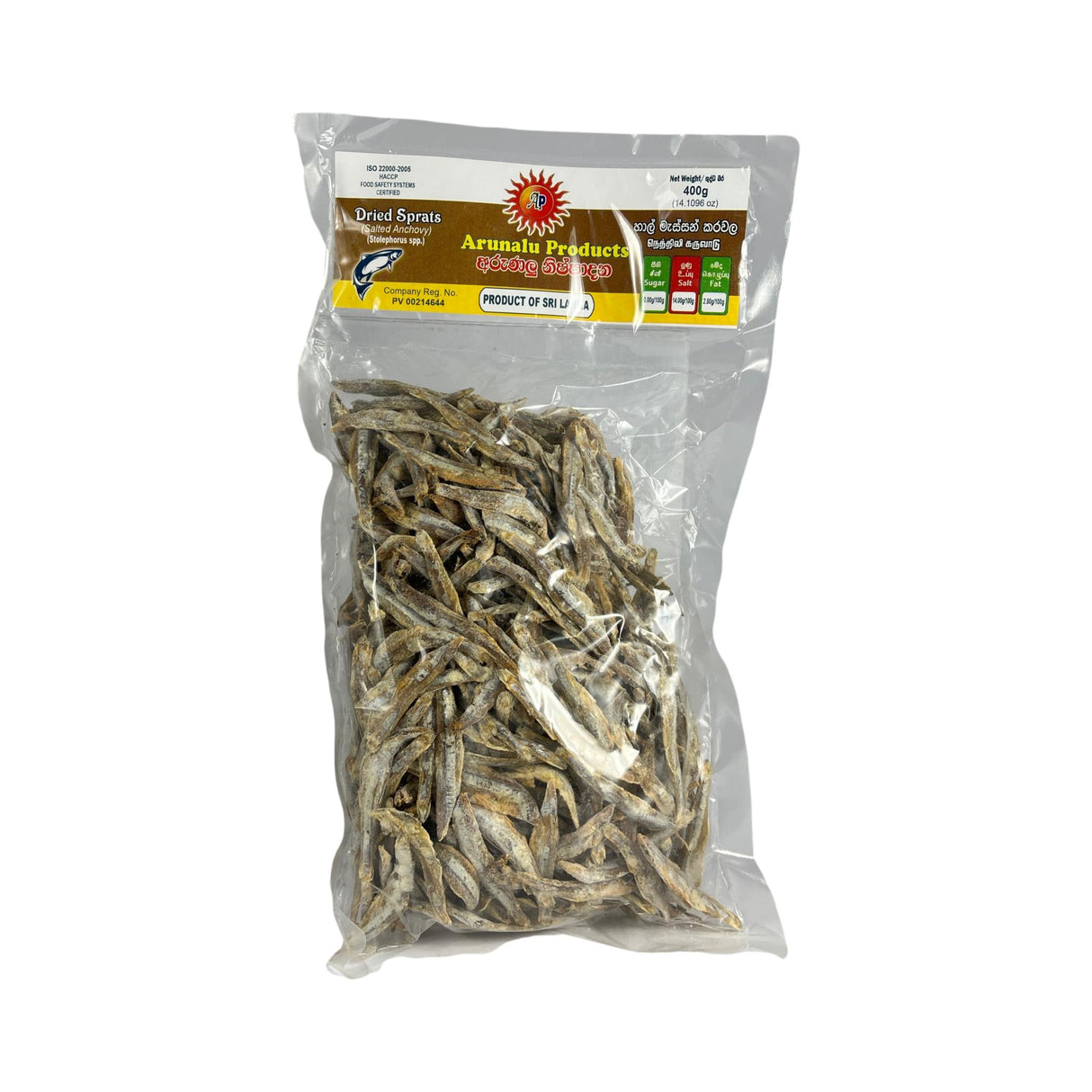 Arunalu Sprats Headless 400g