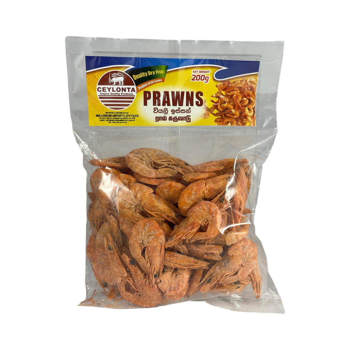 Ceylonta Dried Prawns 200g