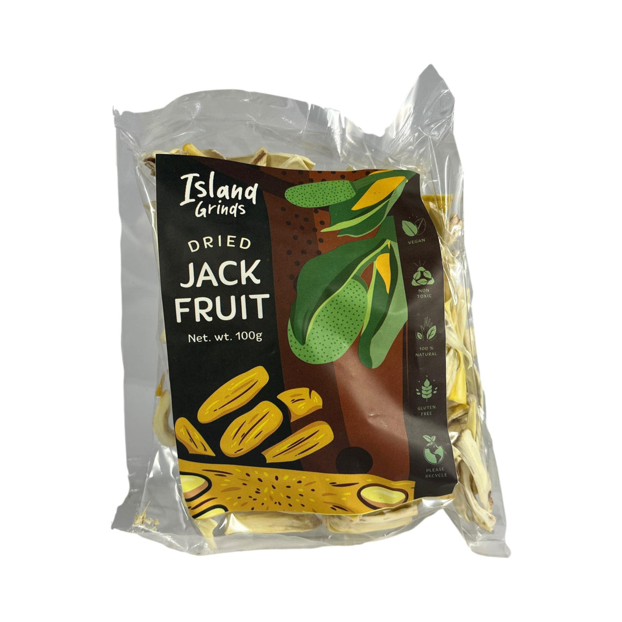 Island Grinds Dried Jack Fruit 100g