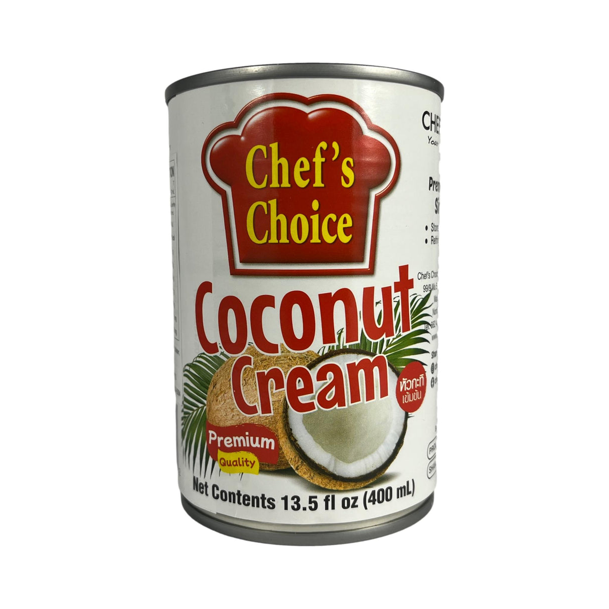 Chef's Choice Coconut Cream 400ml