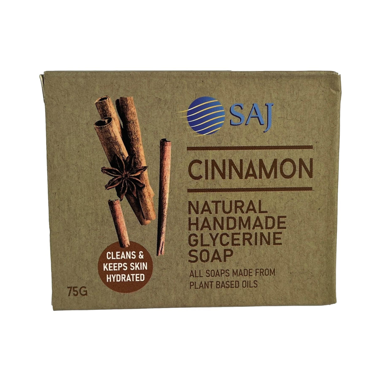 Saj Cinnamon Soap 75g