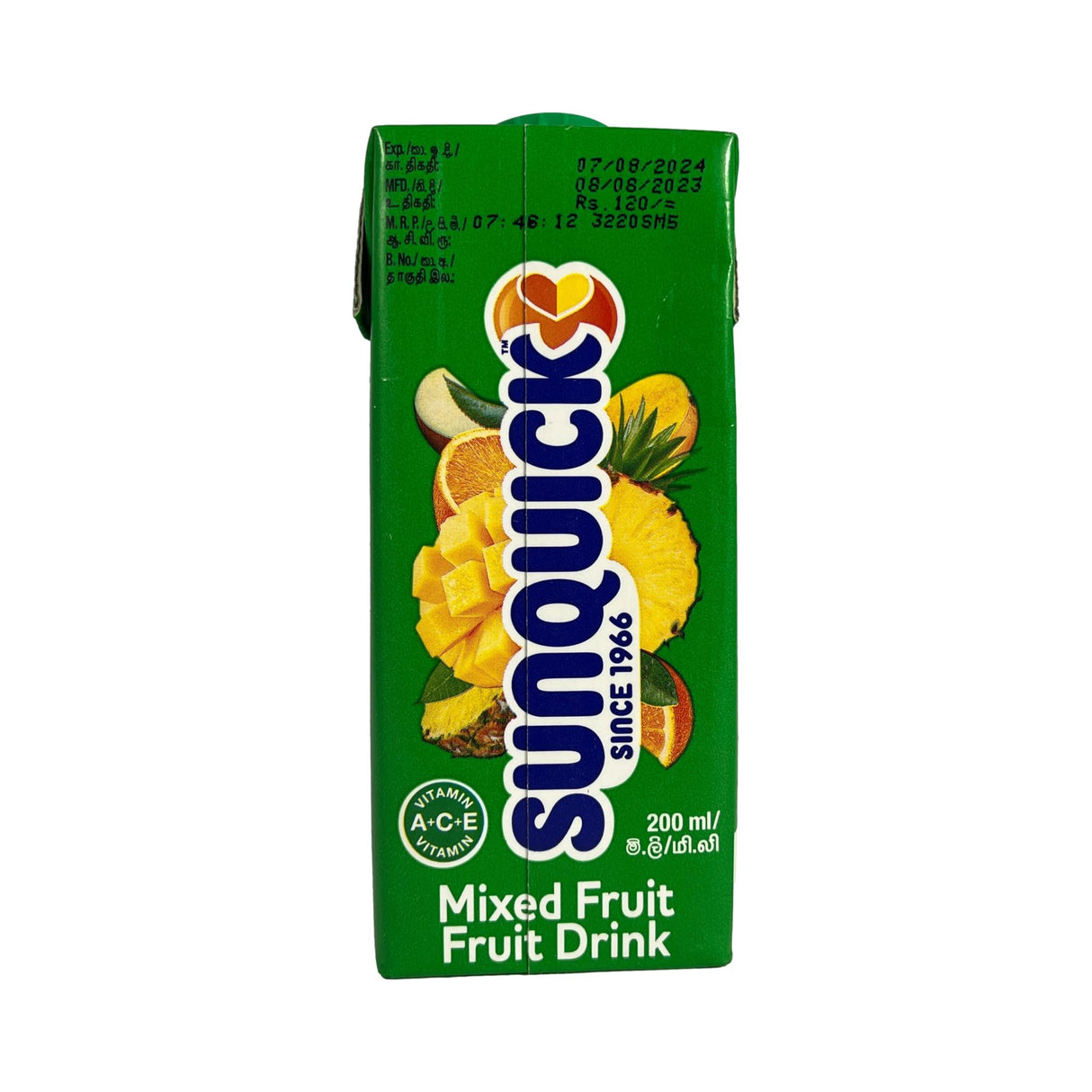 Sunquick Mixed Fruit Drink 200ml