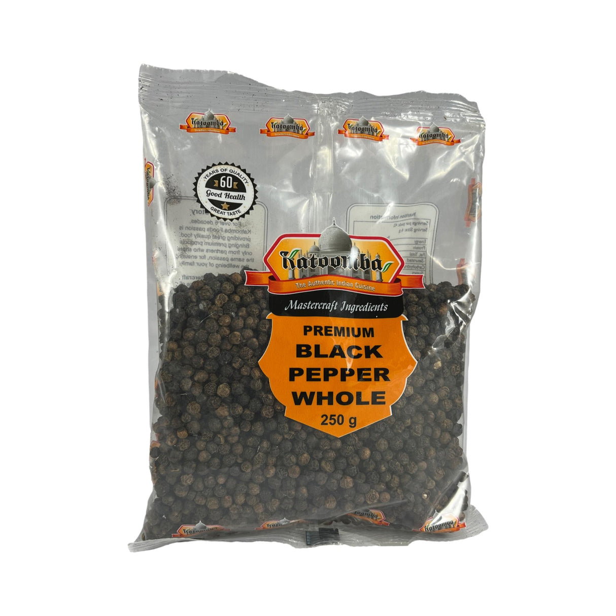 Katoomba Black Pepper Whole 250g