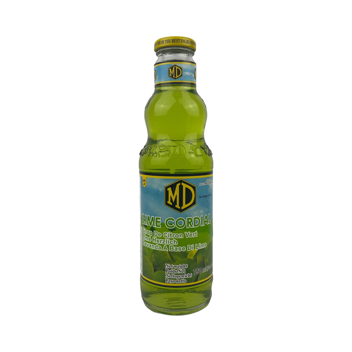 MD Lime Cordial 750ml