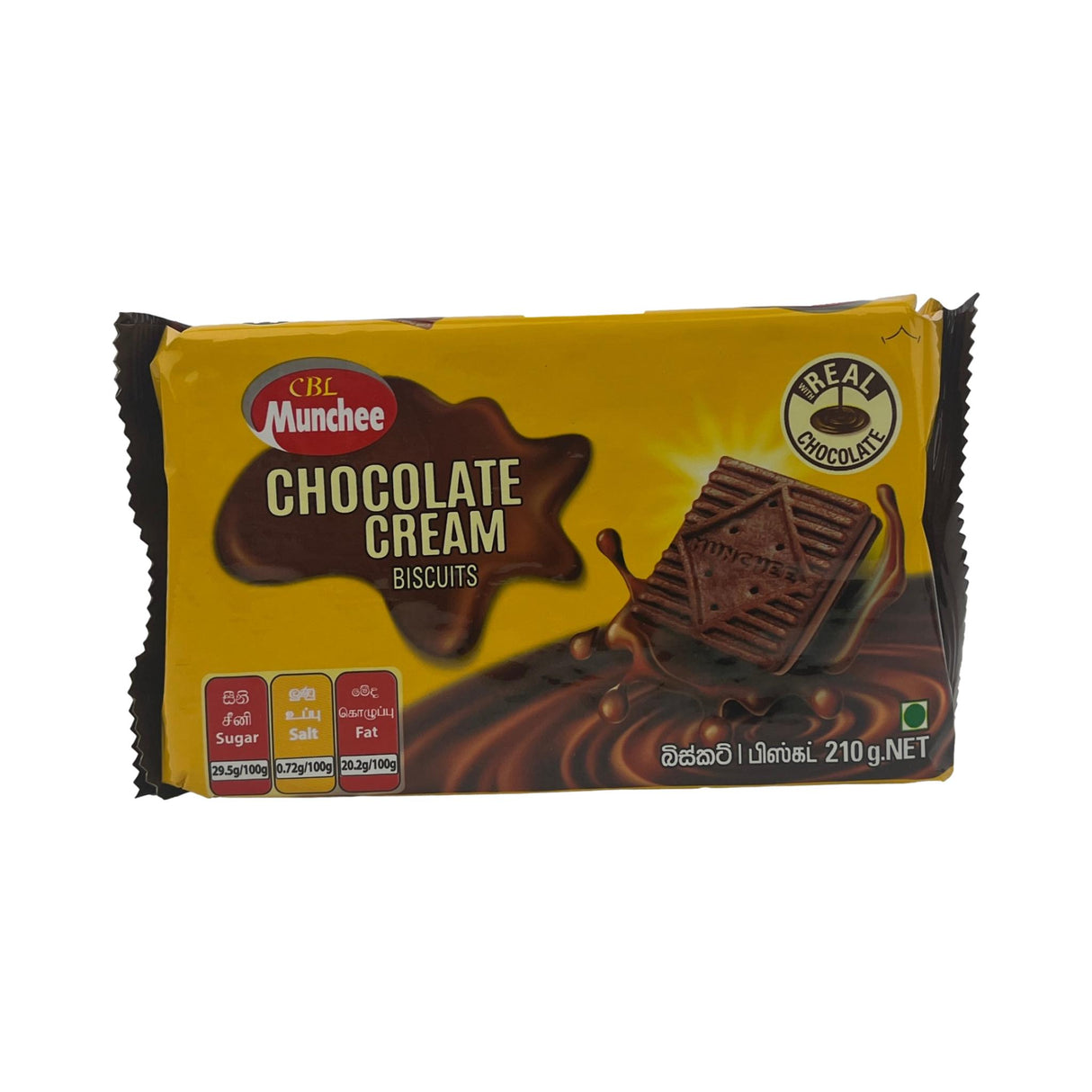 Munchee Chocolate Cream Biscuit 210g