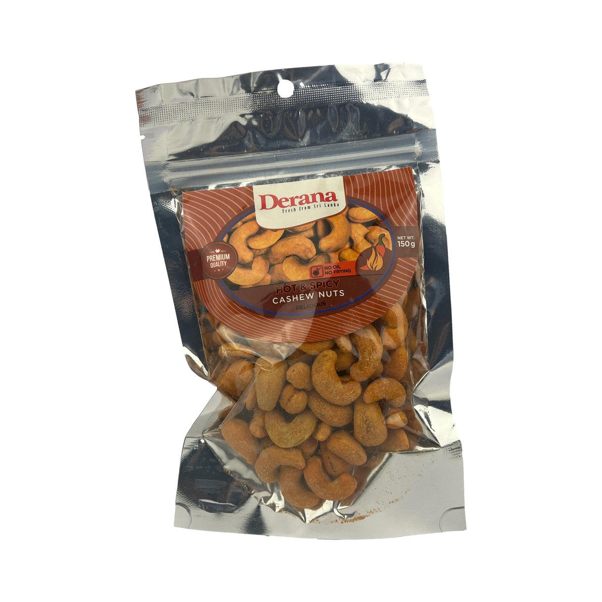 Derana Hot & Spicy Cashew Nuts 150g