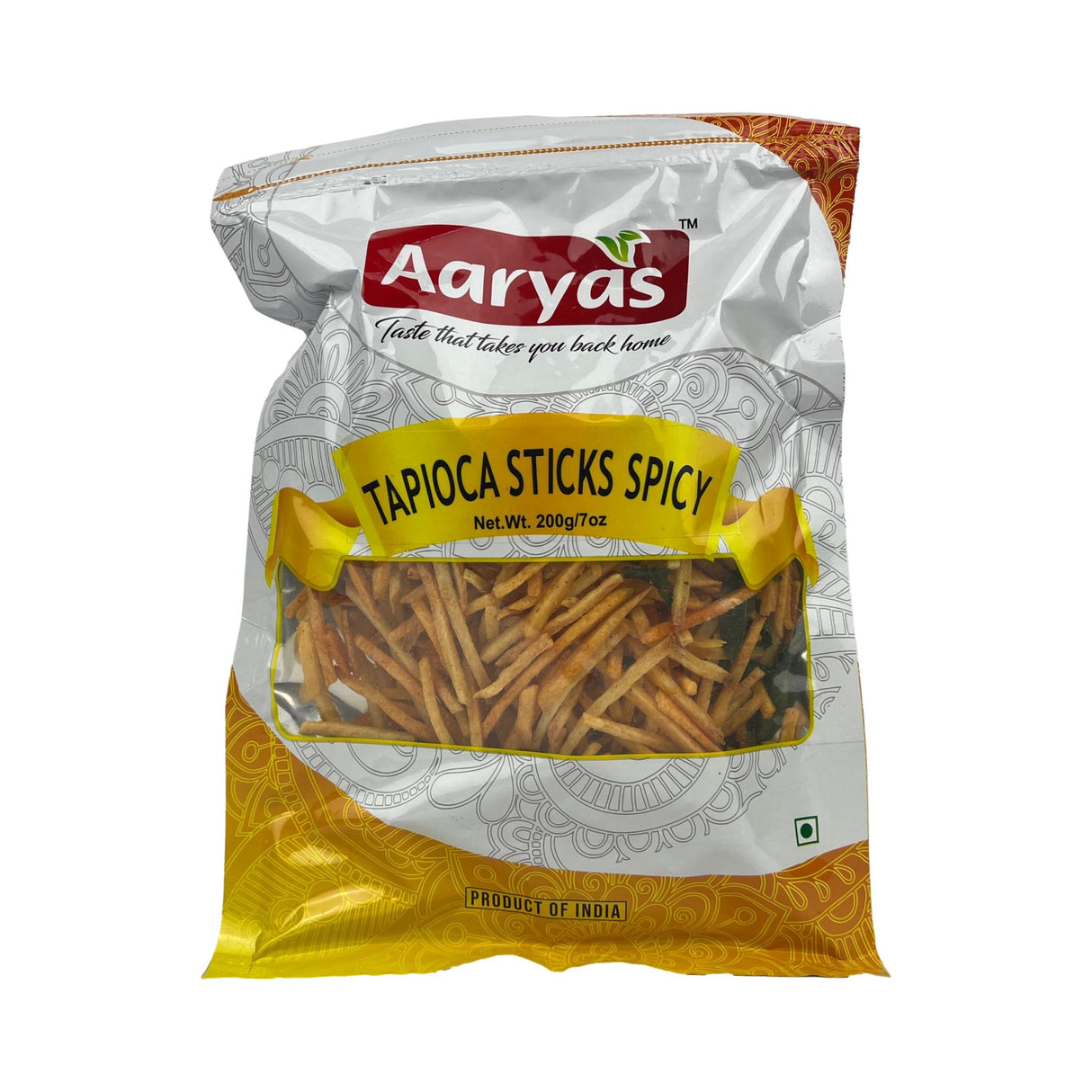 Aaryas Tapioca Stick Spicy 200g