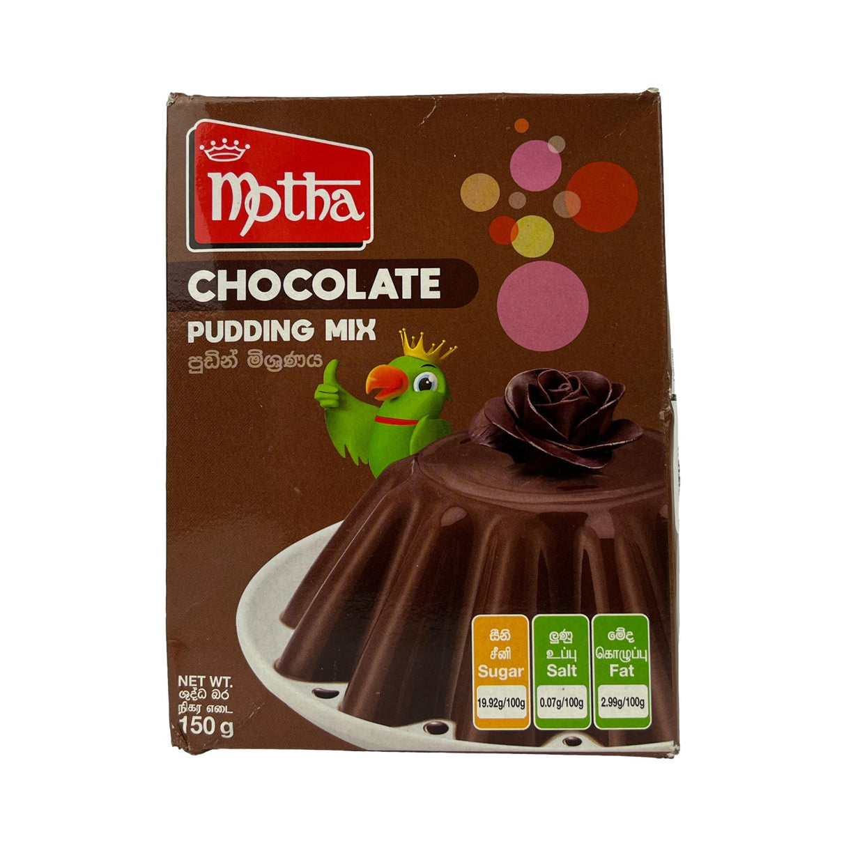 Motha Chocolate Pudding Mix 110g