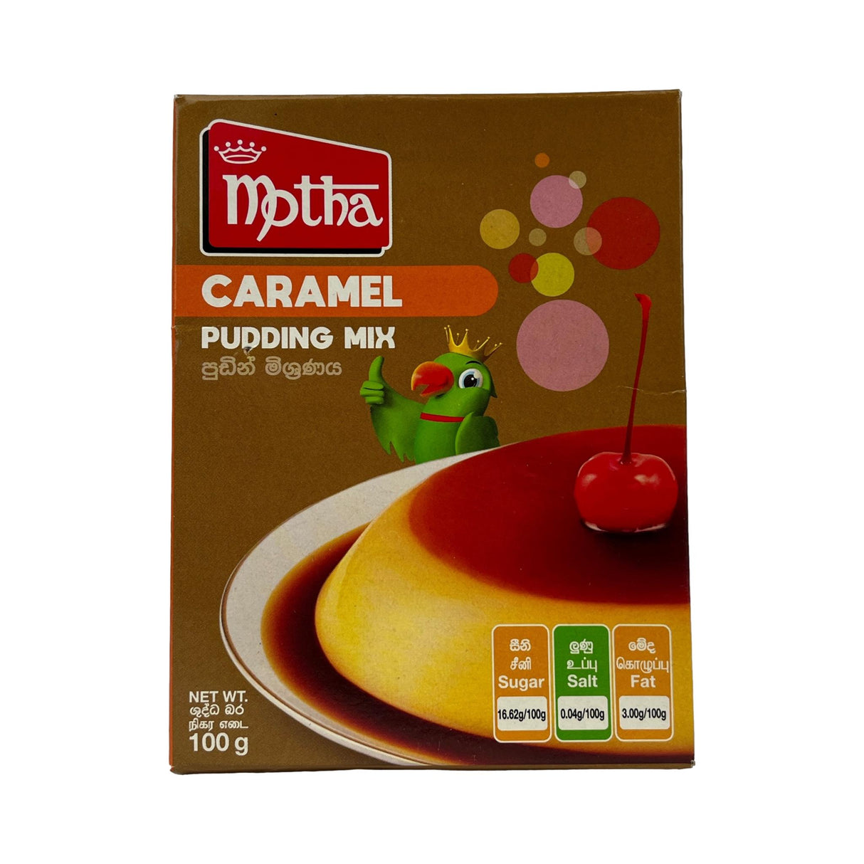 Motha Caramel Puddig Mix 100g