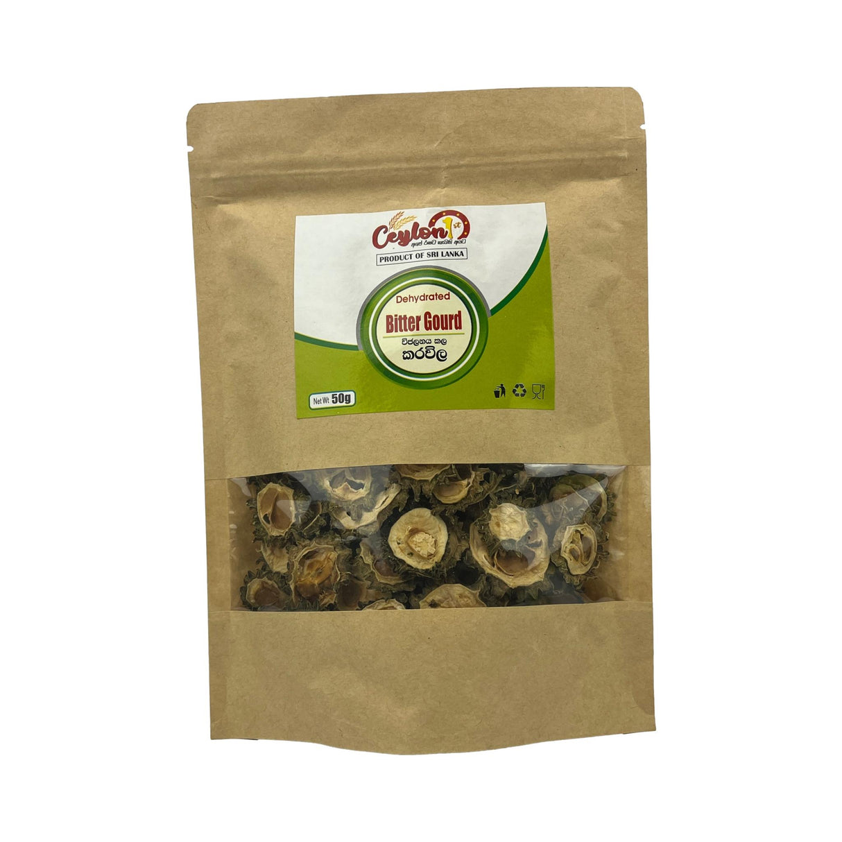 Ceylon Dehydrated Bitter Gourd 50g