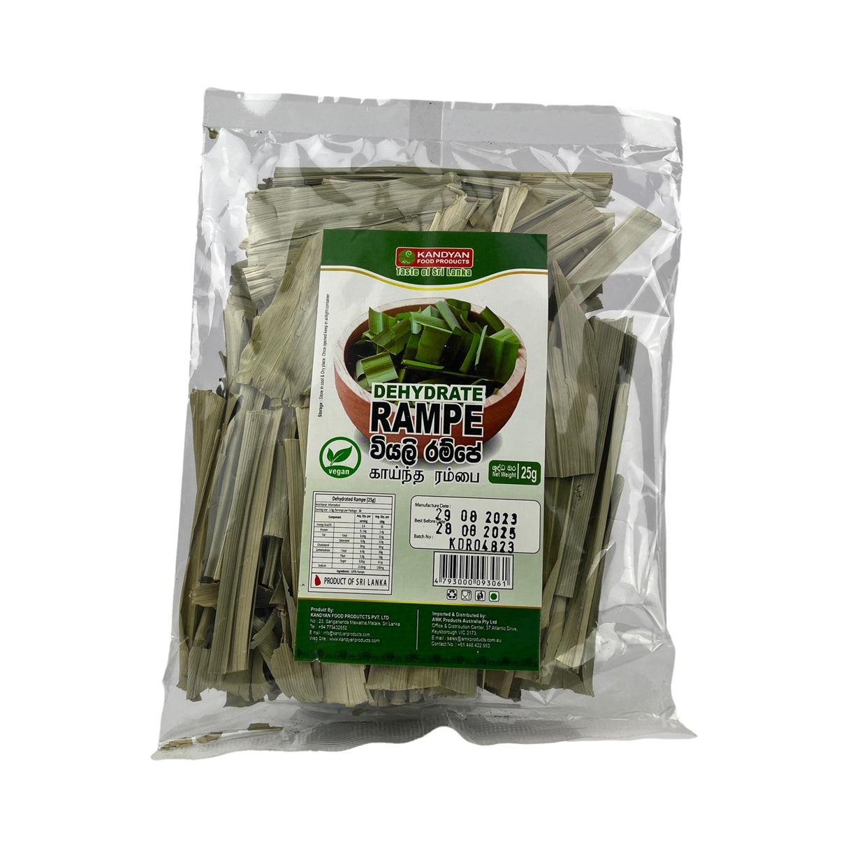 Kandyan Dehydrate Rampe 25g